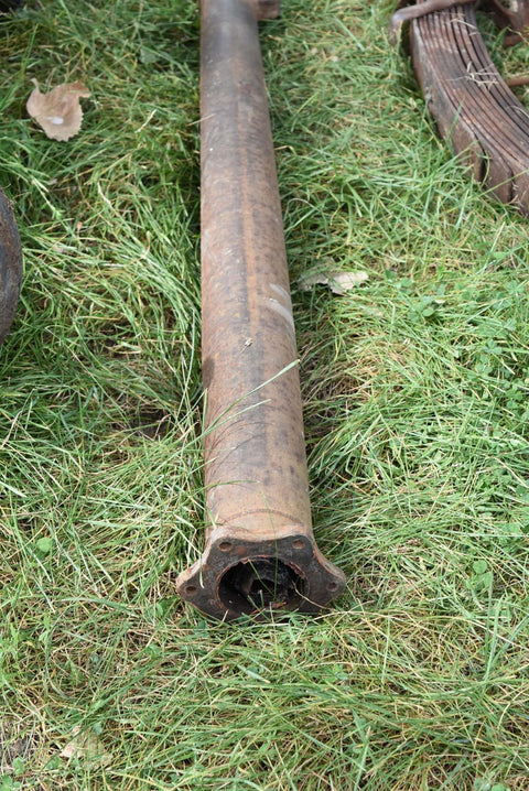 Lot of Various 37-48 Parts 1 Ton 5 Lug Rear End Drive Shaft Trailing Arms Spring