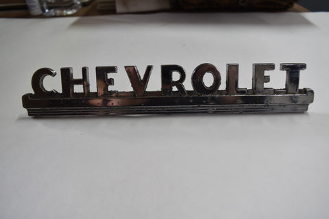 1947 47 48 49 50 51 52 1953 Chevy Pickup Truck Emblem Fender Badge Logo Trim