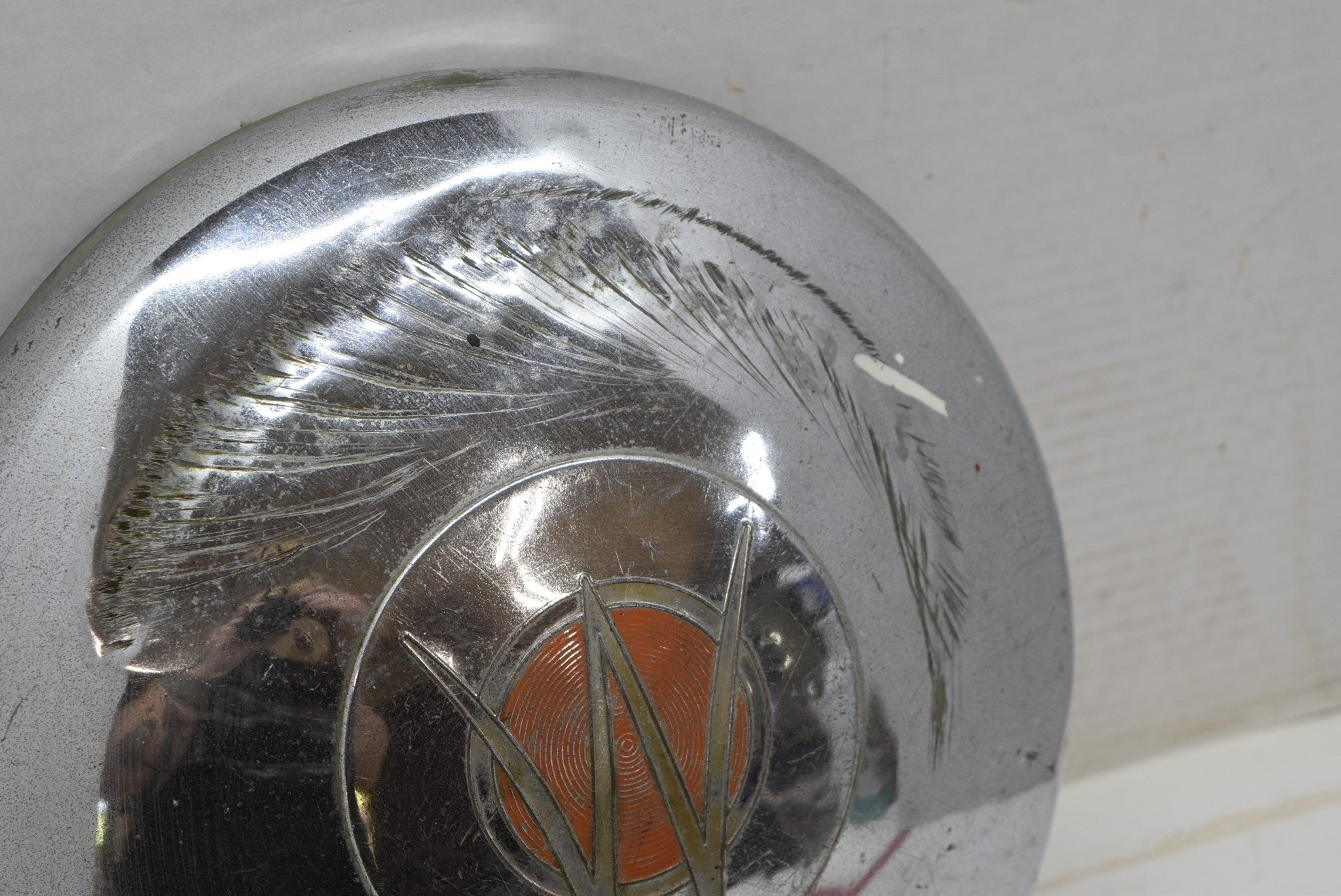 1949 1953 Jeep Willys Overland Jeepster Dog Dish Poverty Hubcap Hub Ca