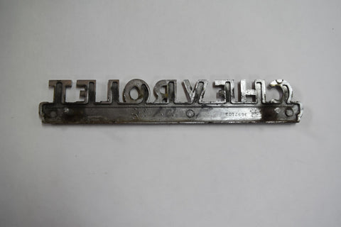1947 47 48 49 50 51 52 1953 Chevy Pickup Truck Emblem Fender Badge Logo Trim