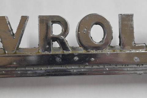 1947 47 48 49 50 51 52 1953 Chevy Pickup Truck Emblem Fender Badge Logo Trim