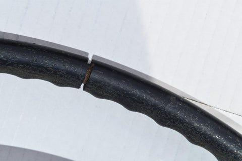 1958 Cadillac Limo Steering Wheel Black Horn Ring Button Complete Series 75 58