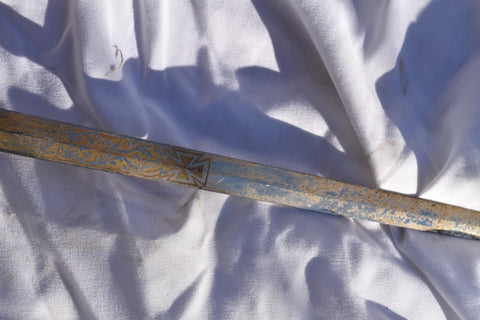 1890s Free Masons Masonic Templar Sword Sheath Scabbard Ceremonial MC Lilley Co