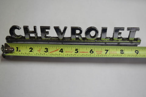 1947 47 48 49 50 51 52 1953 Chevy Pickup Truck Emblem Fender Badge Logo Trim