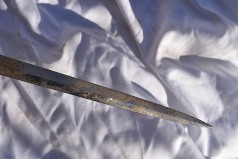 1890s Free Masons Masonic Templar Sword Sheath Scabbard Ceremonial MC Lilley Co