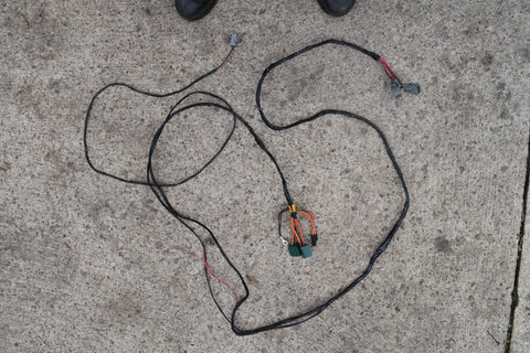 1983 Ford Mustang Power Convertible Top Pump Wiring Harness MANUAL WINDOWS 83