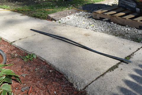 1958 Oldsmobile Super 88 Left Driver Fender trim 58 Olds Front LH lower