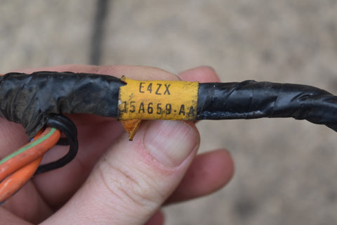 1983 Ford Mustang Power Convertible Top Pump Wiring Harness MANUAL WINDOWS 83