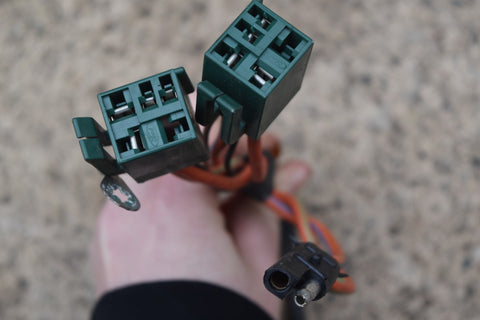 1983 Ford Mustang Power Convertible Top Pump Wiring Harness MANUAL WINDOWS 83