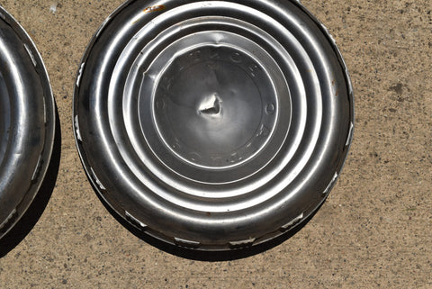 1953 Pontiac Chieftain Deluxe Catalina Set Of 4 Hubcap Wheel Covers 53 15"