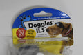 SUNGLASSES FOR DOGS by Doggles Size Large Shiny Gray Frame Smoke Lens Adorable
