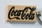 Laser Engraved Wood Keychain Coca-Cola Fatman's Garage 2 sided