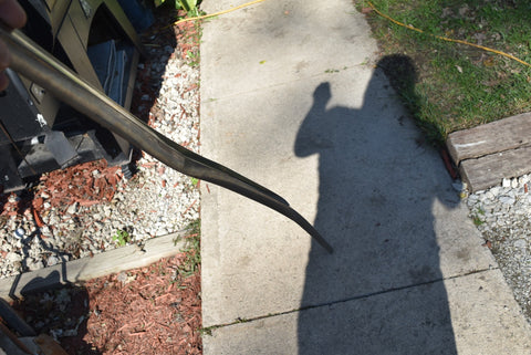 1958 Oldsmobile Super 88 Left Driver Fender trim 58 Olds Front LH lower