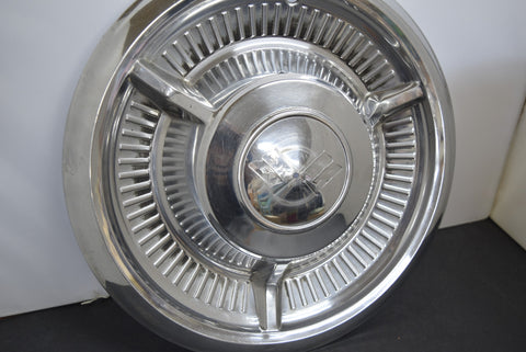 ONE 1958 58 CHEVROLET CHEVY BELAIR IMPALA NOMAD HUBCAP WHEEL COVER 14" USED