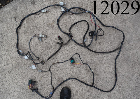 1983 1986 Ford Mustang Convertible Interior Chassis Tail Light Wiring Harness 83