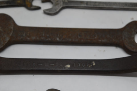wrench vintage Ford HH Cornwell Barcalo Donlap Oxweld Billings tools B&S 29 lot