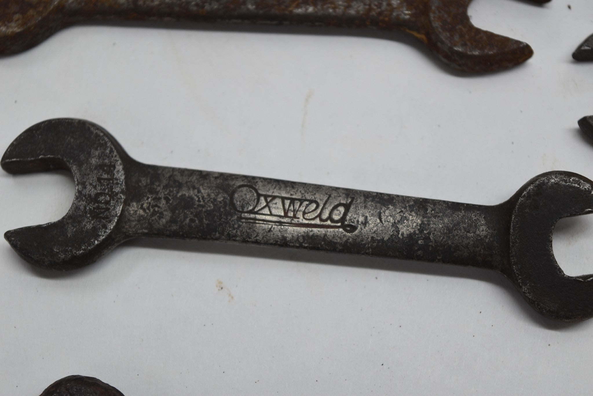 wrench vintage Ford HH Cornwell Barcalo Donlap Oxweld Billings tools B