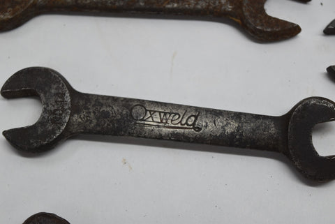 wrench vintage Ford HH Cornwell Barcalo Donlap Oxweld Billings tools B&S 29 lot