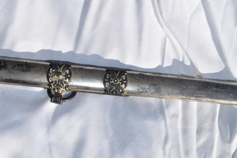 1890s Free Masons Masonic Templar Sword Sheath Scabbard Ceremonial MC Lilley Co