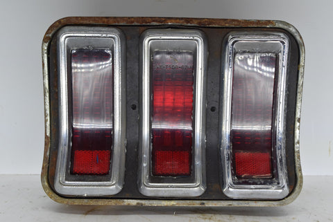 1967 Ford Mustang Tail Lights With Bezel Lens Housing Bracket Original