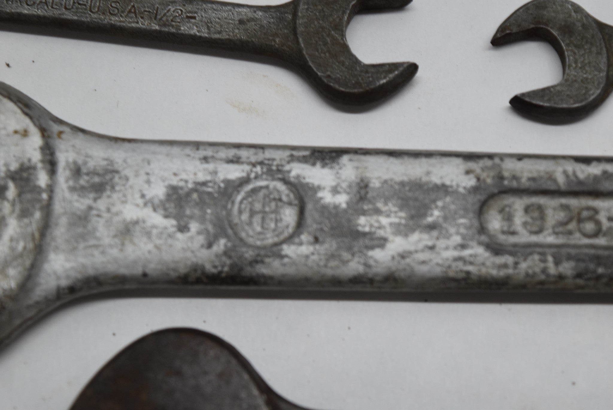 wrench vintage Ford HH Cornwell Barcalo Donlap Oxweld Billings tools B
