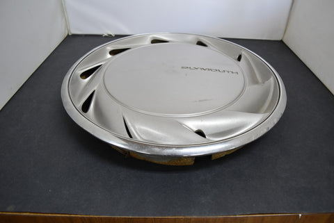 1991-1994 91-94, PLYMOUTH VOYAGER, 14" USED HUBCAP, 10 FINN WHEEL COVER