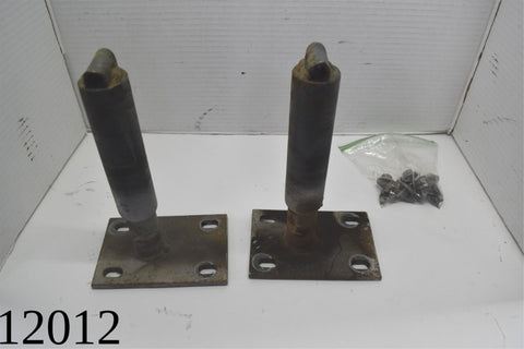 1979 1986 FORD MUSTANG FRONT BUMPER IMPACT CRASH ABSORBERS SUPPORT 80 81 82 83