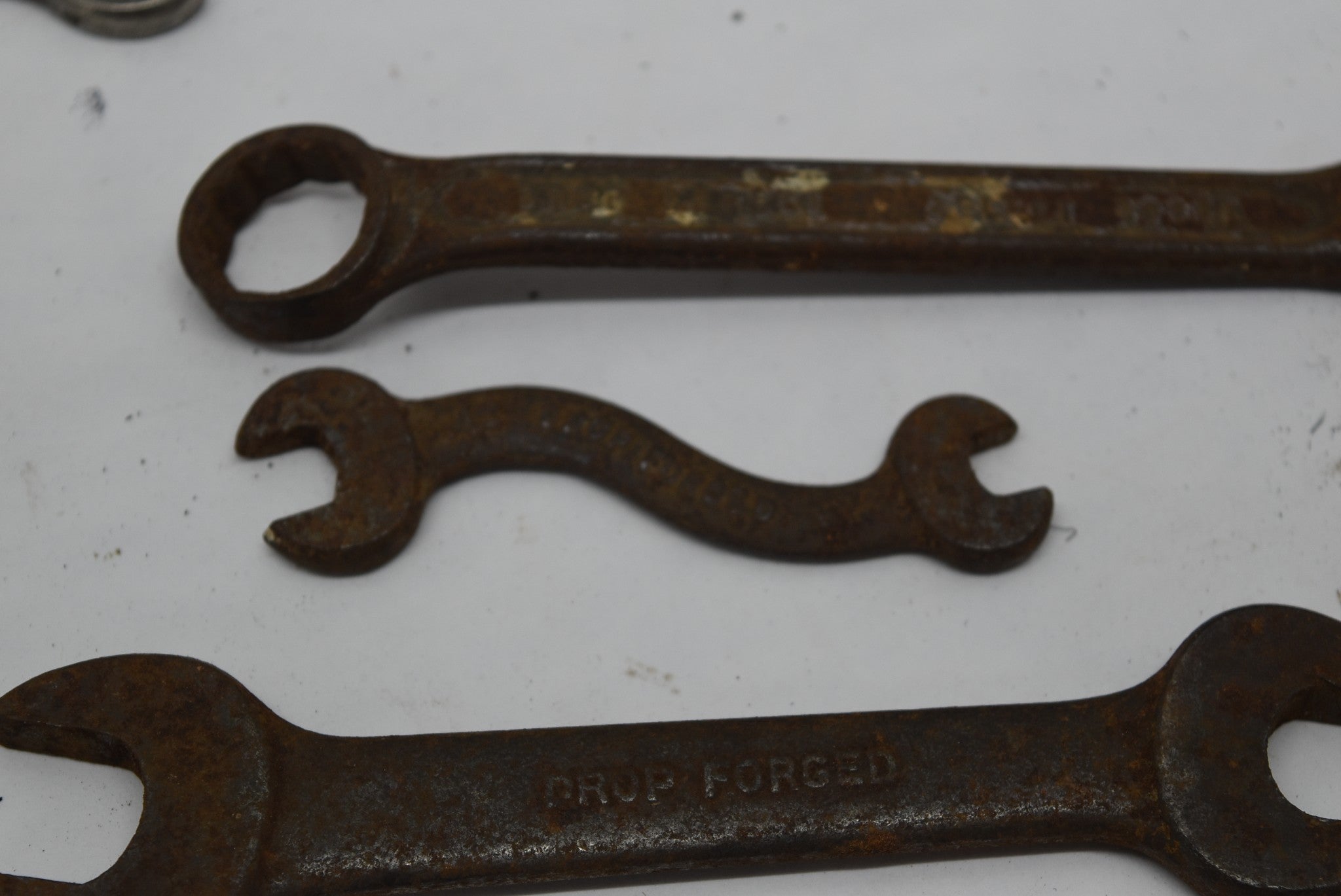 wrench vintage Ford HH Cornwell Barcalo Donlap Oxweld Billings tools B