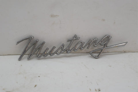 Original 1968 68 Ford Mustang Fender Script Emblem OEM C8ZB16098A