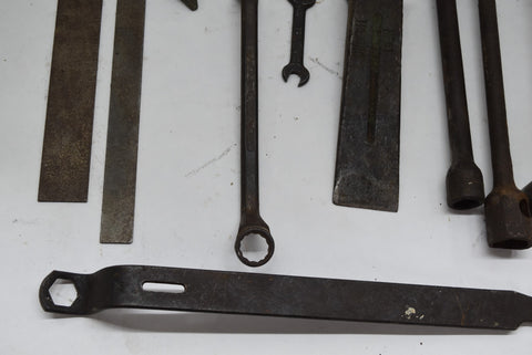 Vintage old tools lot cool man cave collectible garage antique wrench wedge
