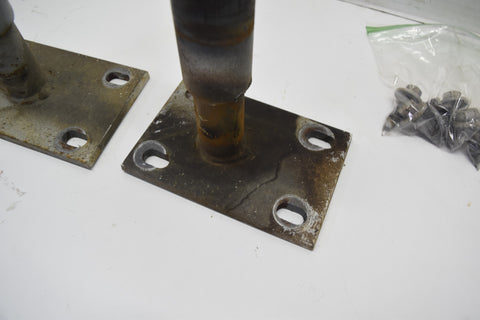 1979 1986 FORD MUSTANG FRONT BUMPER IMPACT CRASH ABSORBERS SUPPORT 80 81 82 83