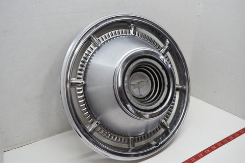 1966 66 Chevrolet Chevy Bel Air Impala Biscayne Single Hubcap Van Wheel Cover 1