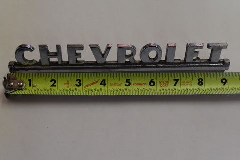 1947 47 48 49 50 51 52 1953 Chevy Pickup Truck Emblem Fender Badge Logo Trim
