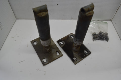 1979 1986 FORD MUSTANG FRONT BUMPER IMPACT CRASH ABSORBERS SUPPORT 80 81 82 83