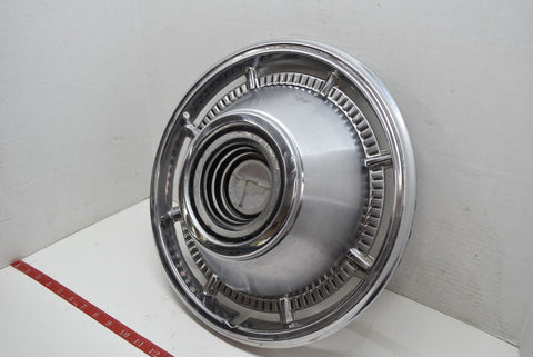 1966 66 Chevrolet Chevy Bel Air Impala Biscayne Single Hubcap Van Wheel Cover 1