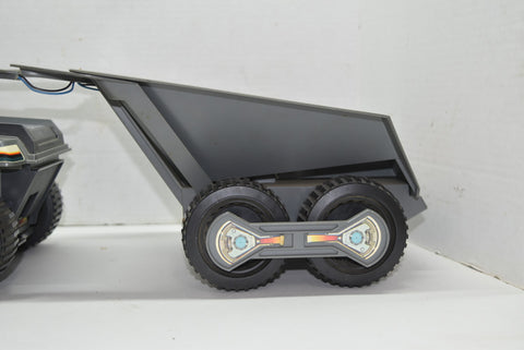Big Trak And Transport Vintage Toys Tested Partially Working Broken Trailer 1979