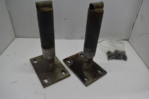 1979 1986 FORD MUSTANG FRONT BUMPER IMPACT CRASH ABSORBERS SUPPORT 80 81 82 83