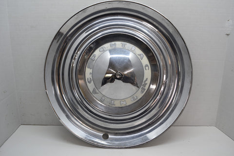 Original 1953 Pontiac Chieftain Catalina Deluxe Hubcap 53 Wheel Cover