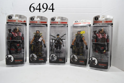 Evolve Legacy Collection 1 2 3 Hank Val Markov Funko toys