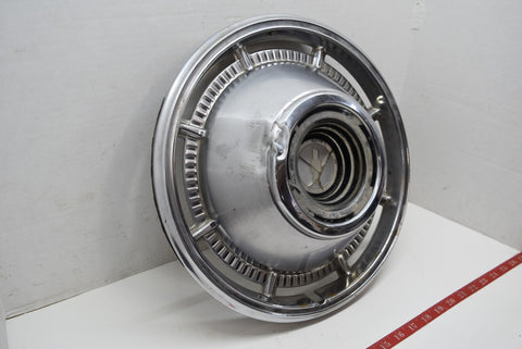 1966 66 Chevrolet Chevy Bel Air Impala Biscayne Single Hubcap Van Wheel Cover 1