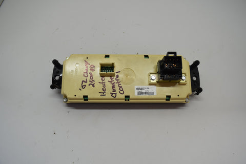 1999 2000 2001 2002 GMC CHEVY SIERRA SILVERADO TAHOE A/C CLIMATE CONTROL SWITCH