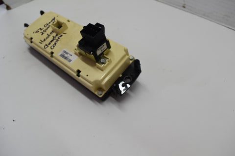 1999 2000 2001 2002 GMC CHEVY SIERRA SILVERADO TAHOE A/C CLIMATE CONTROL SWITCH