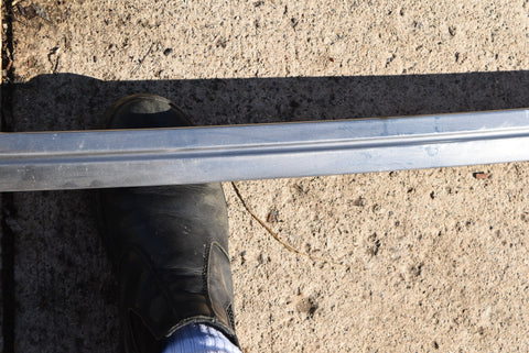 1963 1964 Ford Galaxie Upper Windshield Trim Moulding Exterior Window 63 64