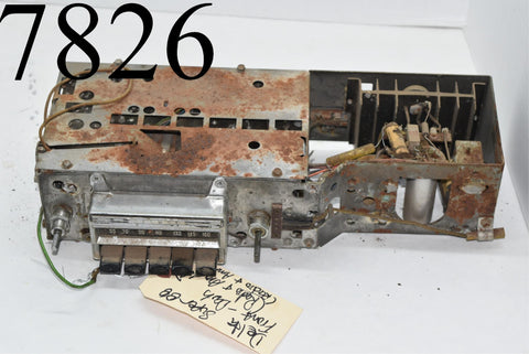 1958 Oldsmobile RADIO 989127 12V DELUXE AM Radio Delco Super 88 58 Olds Stereo
