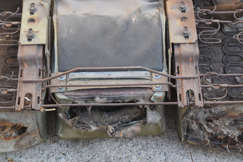 1968 Pontiac Grand Prix Rear Seat Upper Section Arm Rest Speaker Grille Gran 68