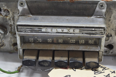 1958 Oldsmobile RADIO 989127 12V DELUXE AM Radio Delco Super 88 58 Olds Stereo