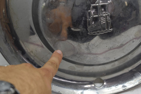 OEM Plymouth 1953 Single 15" Hub Cap Wheel Cover hubcap