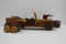 Lot of Vintage Wooden Toys Trucks Cars Tank Handcrafted Handmade Models Old