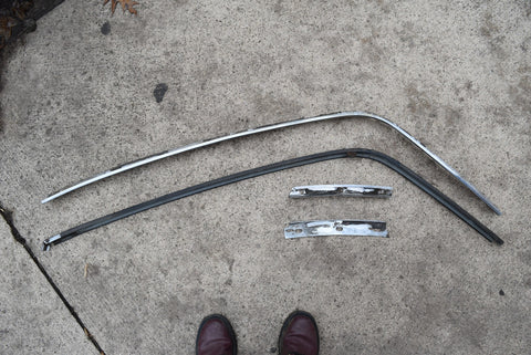 1970-1981 Camaro Firebird RH Window Trim Drip Rail B Pillar Reveal Trim Pontiac