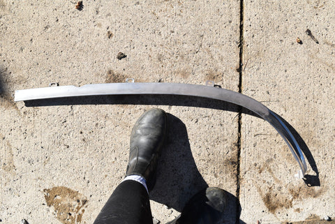 1963 1964 Ford Galaxie Front Windshield Right Passenger Lower Trim Moulding 64